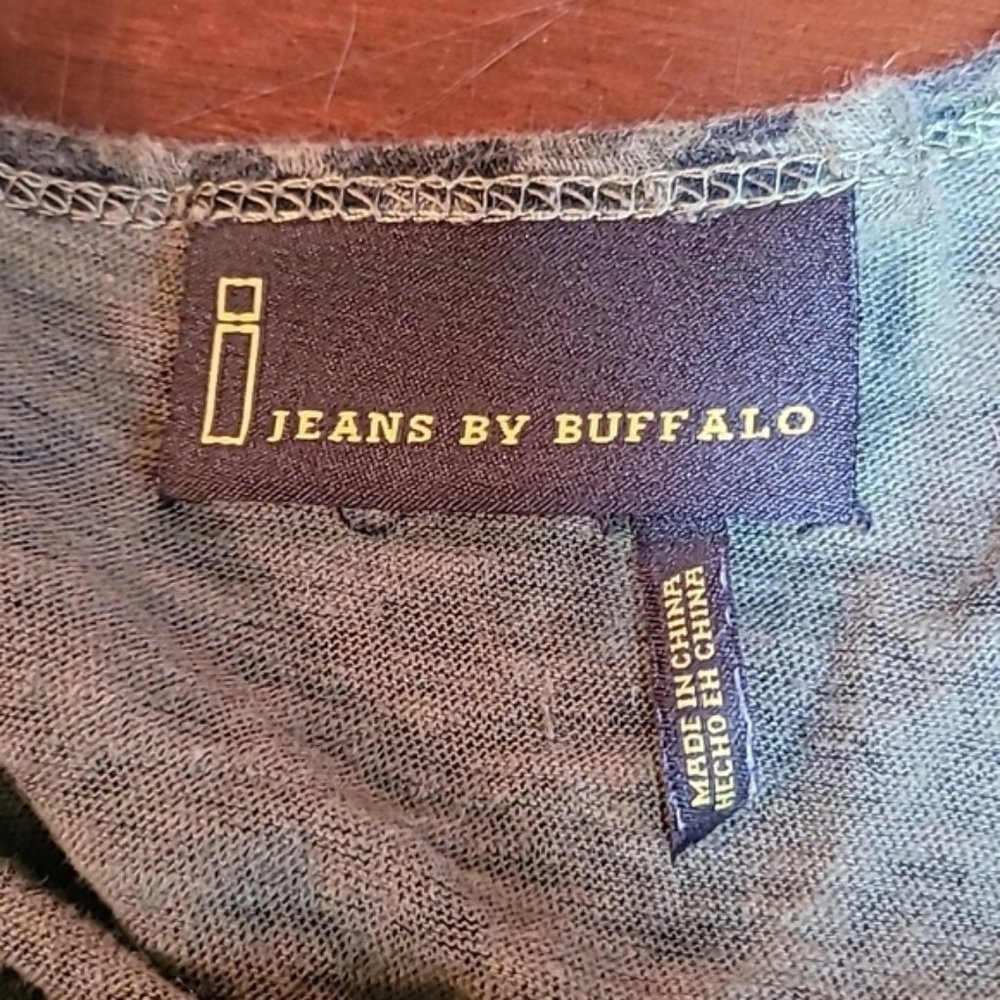 𝅺I jeans by Buffalo Animal print with lace & beads - Picture 3 of 5